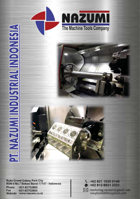 Cataloge Nazumi Company New - Cover Nazumi Industrial Indonesia